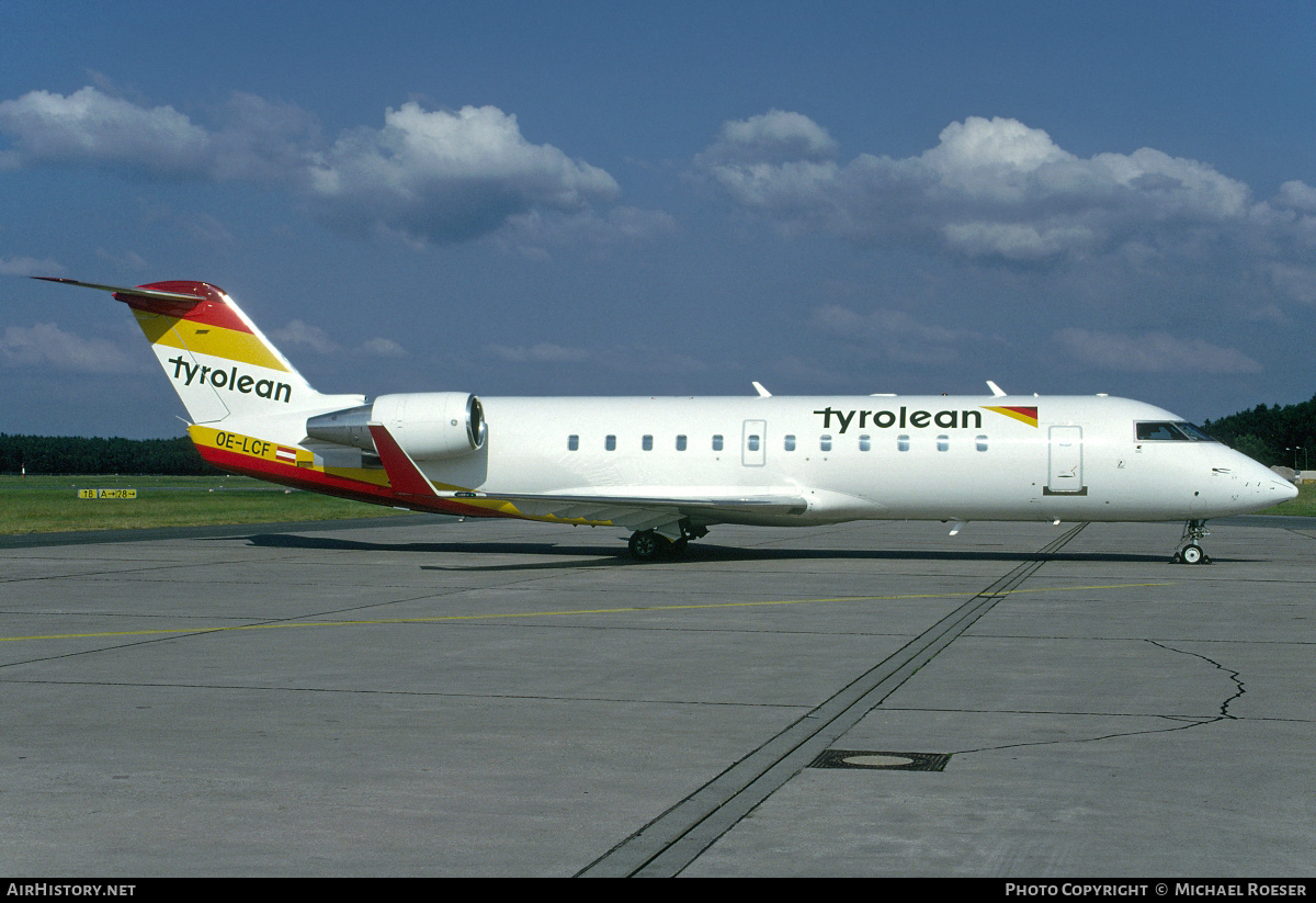 Aircraft Photo of OE-LCF | Canadair CRJ-200LR (CL-600-2B19) | Tyrolean Airways | AirHistory.net #362814