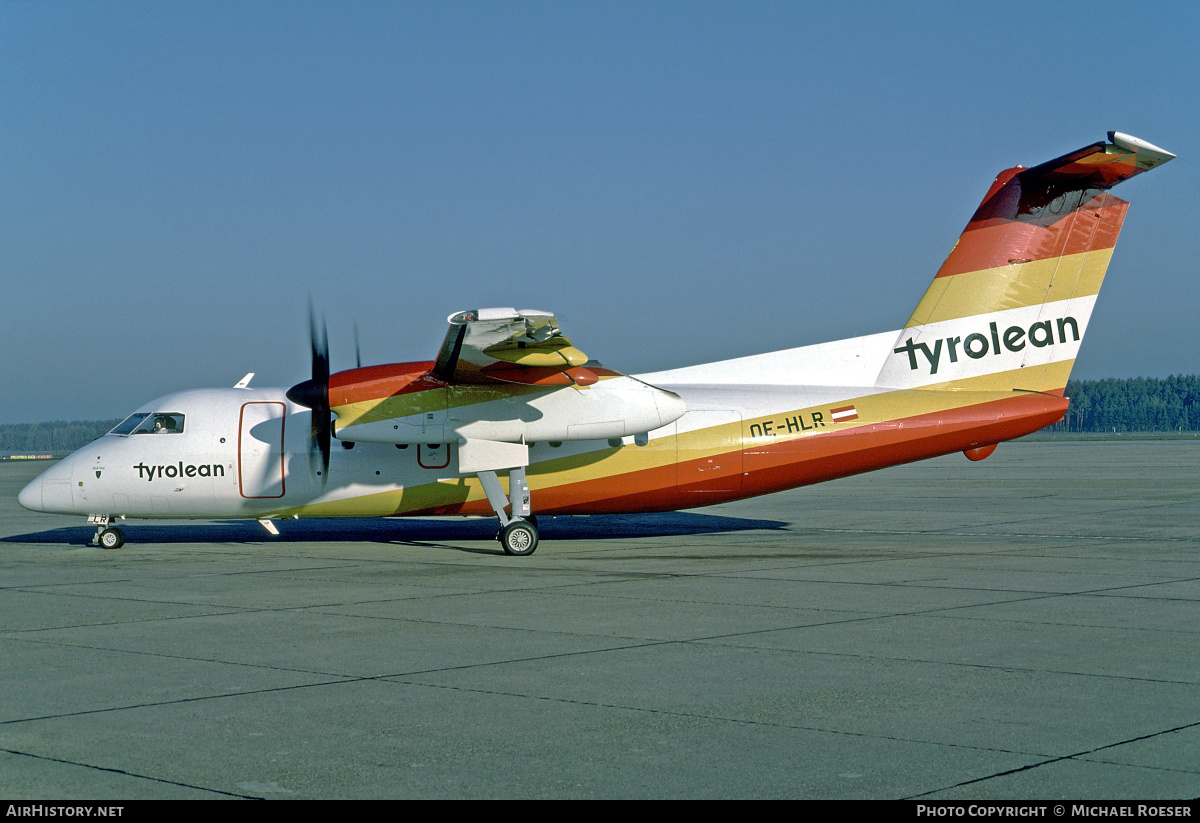 Aircraft Photo of OE-HLR | De Havilland Canada DHC-8-102 Dash 8 | Tyrolean Airways | AirHistory.net #362816