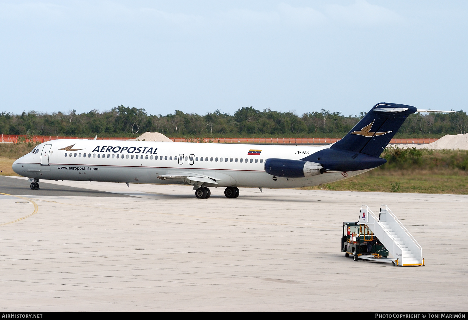 Aircraft Photo of YV-42C | McDonnell Douglas DC-9-51 | Aeropostal | AirHistory.net #362819