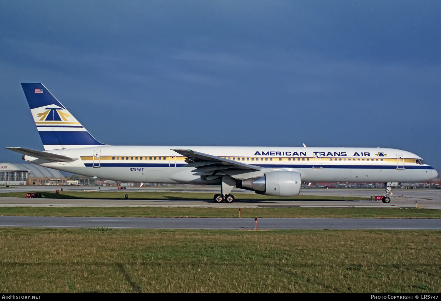 Aircraft Photo of N754AT | Boeing 757-2Q8 | American Trans Air - ATA | AirHistory.net #362843