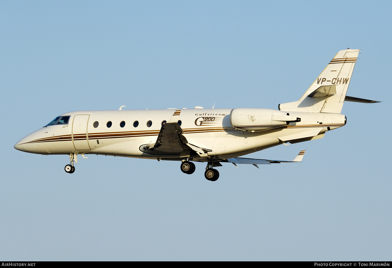 Aircraft Photo of VP-CHW | Israel Aircraft Industries IAI-1126 Galaxy | AirHistory.net #362848