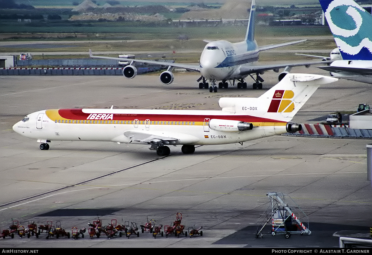 Aircraft Photo of EC-DDX | Boeing 727-256/Adv | Iberia | AirHistory.net #362851