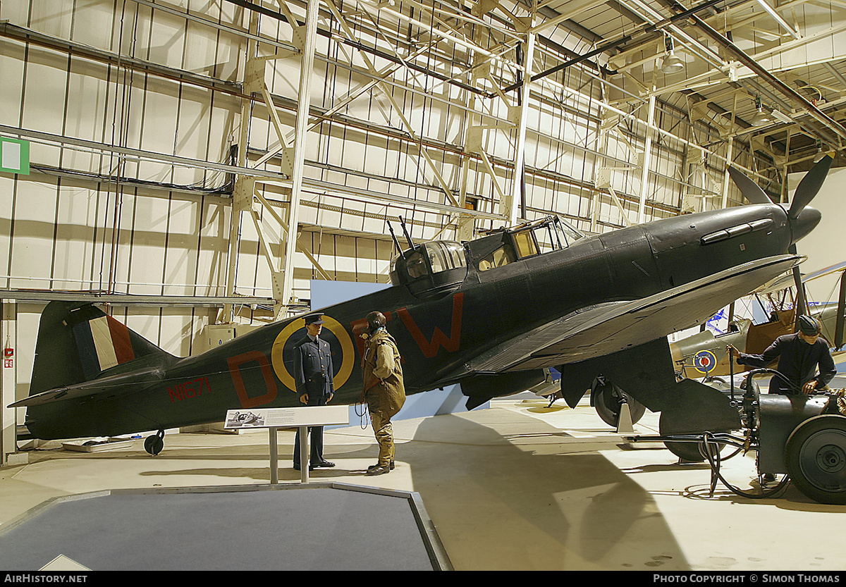 Aircraft Photo of N1671 | Boulton Paul P-82 Defiant I | UK - Air Force | AirHistory.net #362852