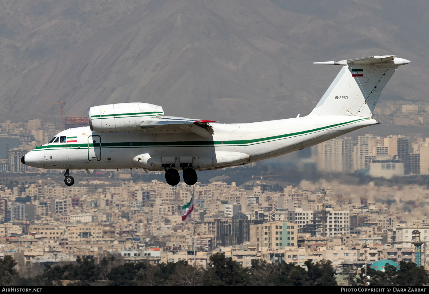 Aircraft Photo of 15-2253 | Antonov An-74T-200 | Iran - Revolutionary Guard Air Force | AirHistory.net #362869