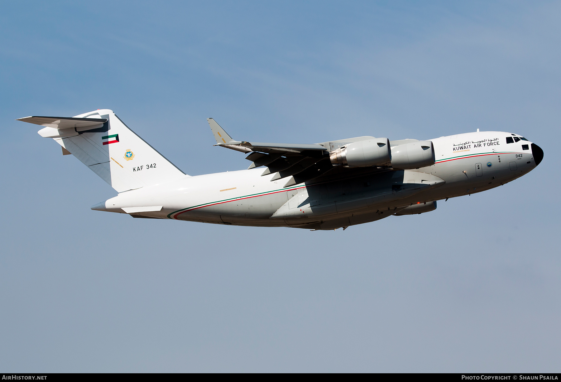 Aircraft Photo of KAF342 | Boeing C-17A Globemaster III | Kuwait - Air Force | AirHistory.net #362870