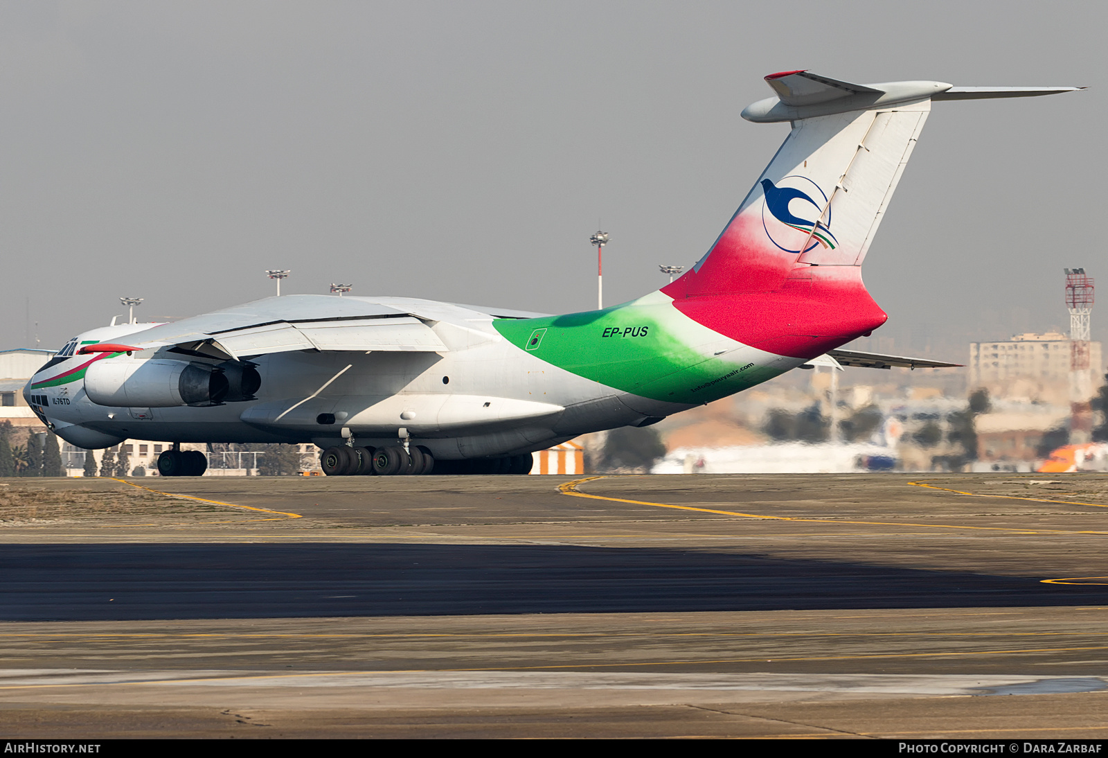 Aircraft Photo of EP-PUS | Ilyushin Il-76TD | Pouya Air | AirHistory.net #362872