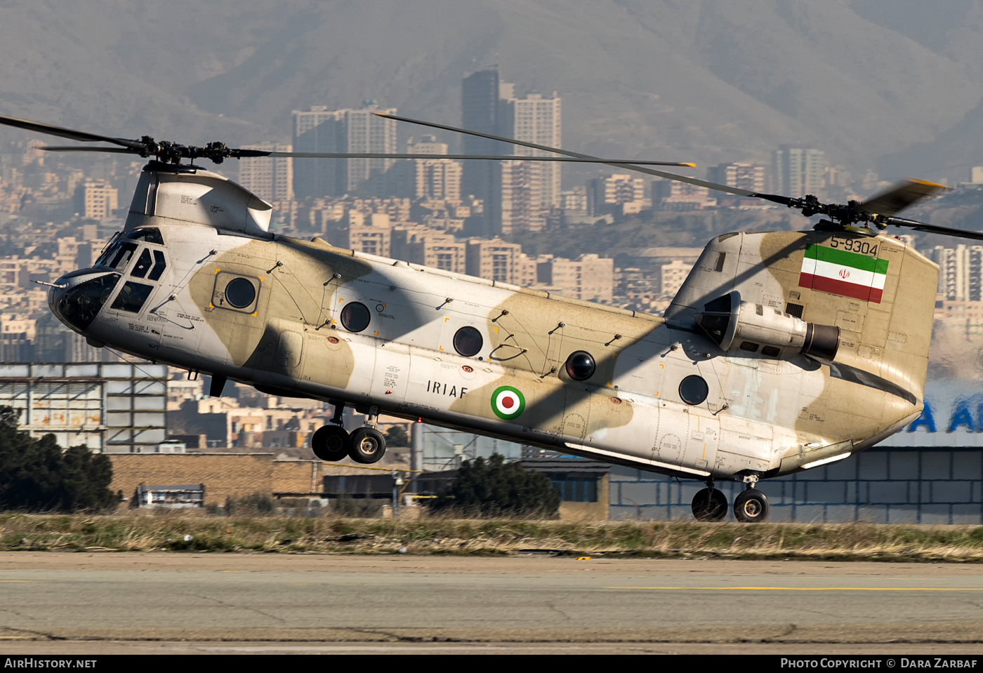 Aircraft Photo of 5-9304 | Boeing Vertol CH-47C Chinook | Iran - Air Force | AirHistory.net #362874