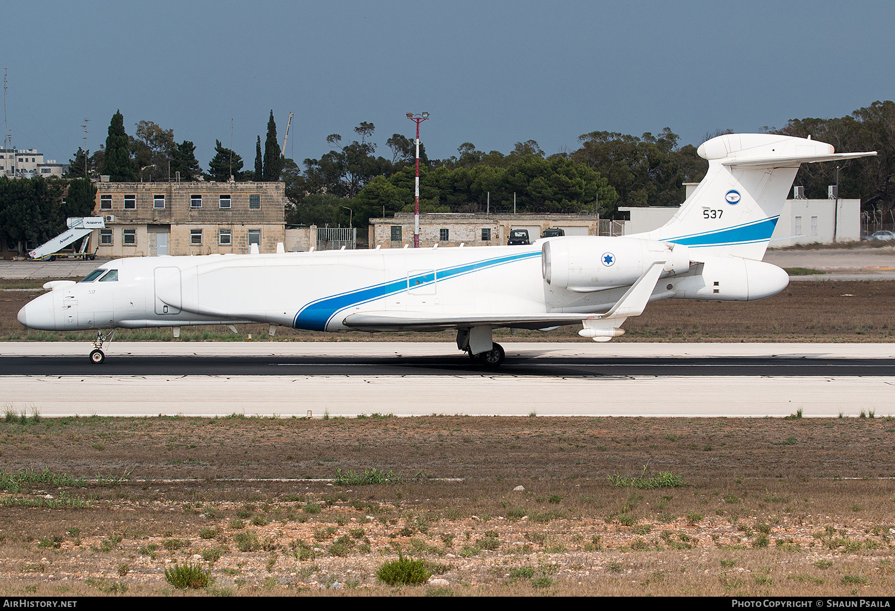 Aircraft Photo of 537 | Gulfstream Aerospace G-V-SP Gulfstream G550 Eitam | Israel - Air Force | AirHistory.net #362886