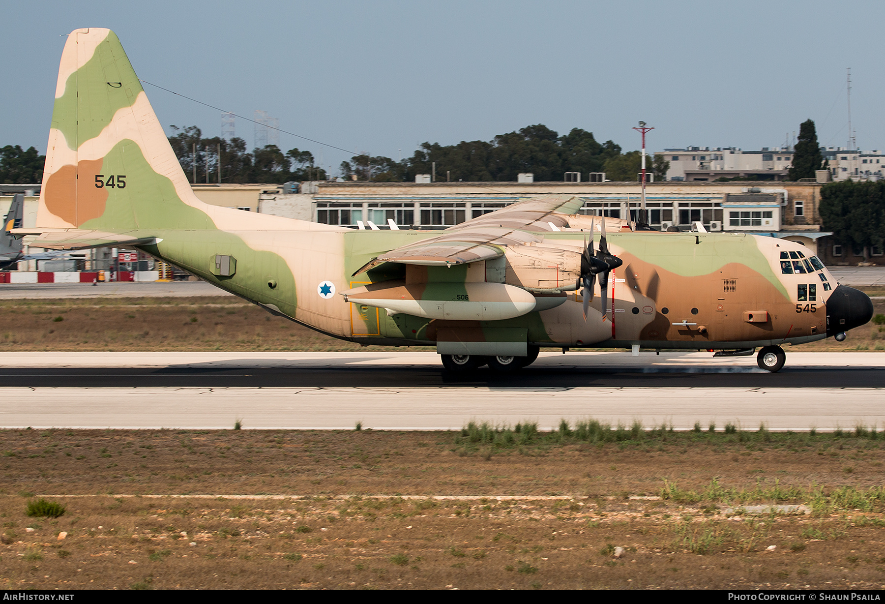 Aircraft Photo of 545 | Lockheed KC-130H Hercules (L-382) (Karnaf) | Israel - Air Force | AirHistory.net #362889