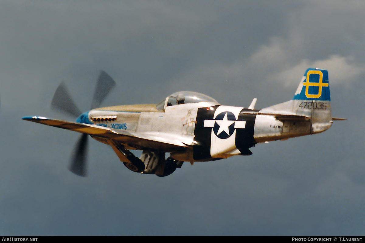 Aircraft Photo of F-AZMU / 472035 | North American P-51D Mustang | USA - Air Force | AirHistory.net #362890