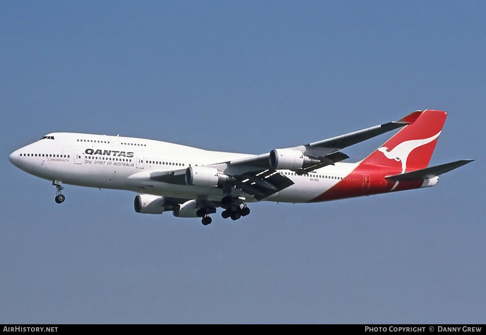 Aircraft Photo of VH-OEC | Boeing 747-4H6 | Qantas | AirHistory.net #362891