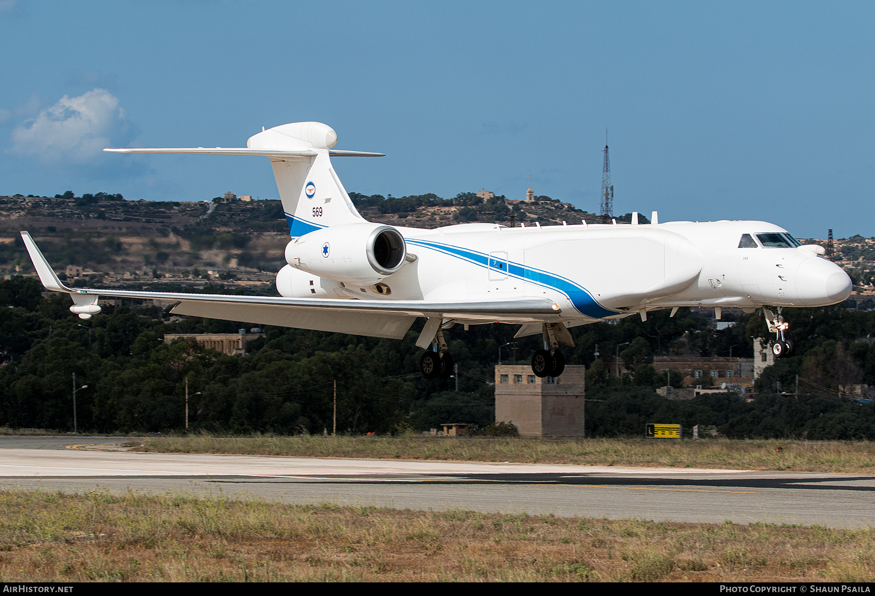 Aircraft Photo of 569 | Gulfstream Aerospace G-V-SP Gulfstream G550/AEW | Israel - Air Force | AirHistory.net #362896
