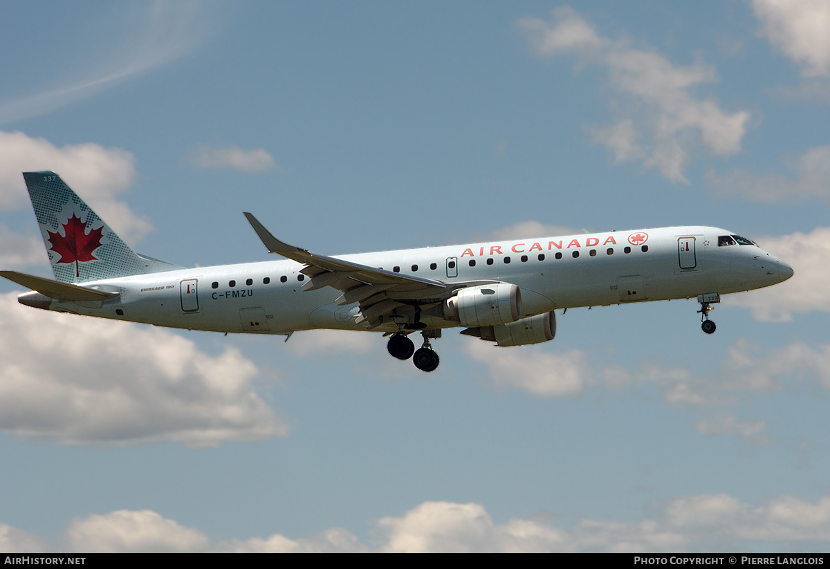 Aircraft Photo of C-FMZU | Embraer 190AR (ERJ-190-100IGW) | Air Canada | AirHistory.net #362897