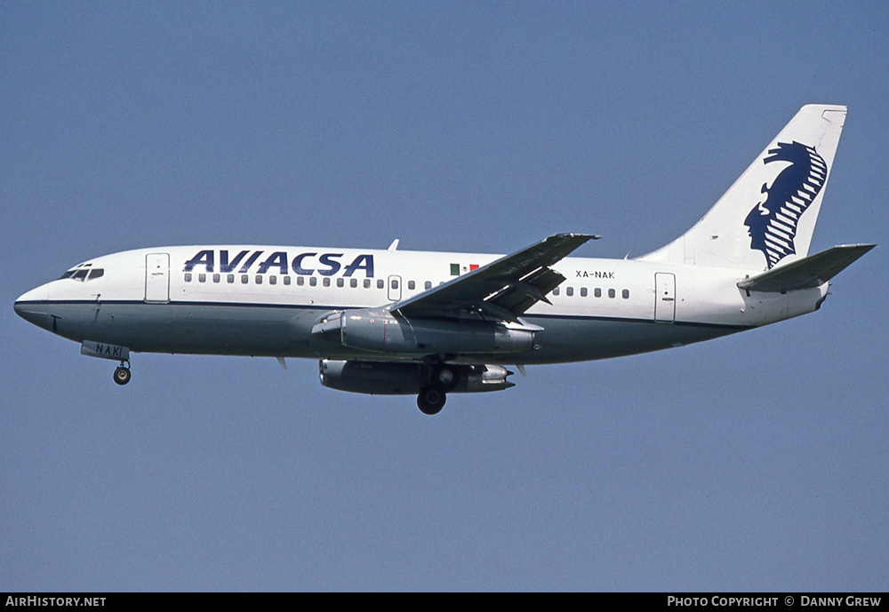 Aircraft Photo of XA-NAK | Boeing 737-219/Adv | Aviacsa - Aviación de Chiapas | AirHistory.net #362898
