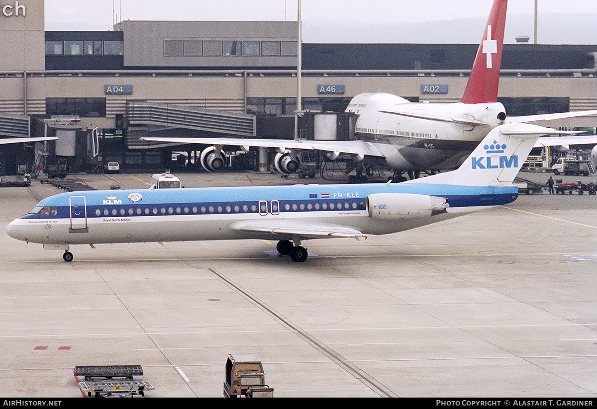 Aircraft Photo of PH-KLE | Fokker 100 (F28-0100) | KLM - Royal Dutch Airlines | AirHistory.net #362900