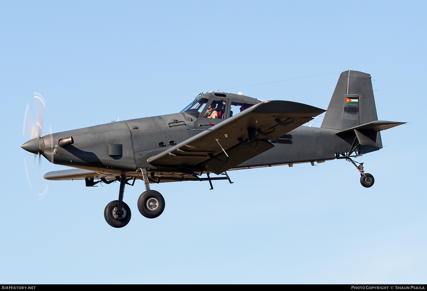 Aircraft Photo of RJ2551 | Air Tractor AT-802U Sky Warden | Jordan - Air Force | AirHistory.net #362908