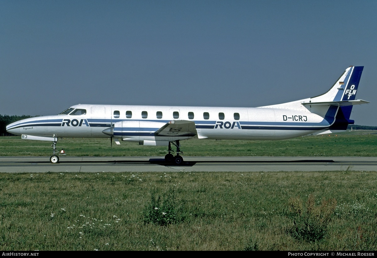 Aircraft Photo of D-ICRJ | Swearingen SA-226TC Metro II | ROA - Roland Air | AirHistory.net #362951