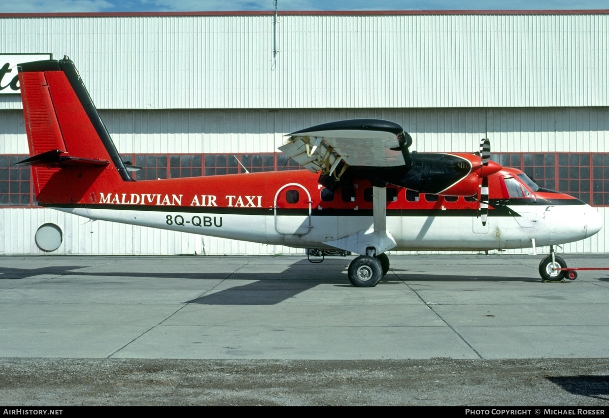 Aircraft Photo of 8Q-QBU | De Havilland Canada DHC-6-100 Twin Otter | Maldivian Air Taxi | AirHistory.net #362961