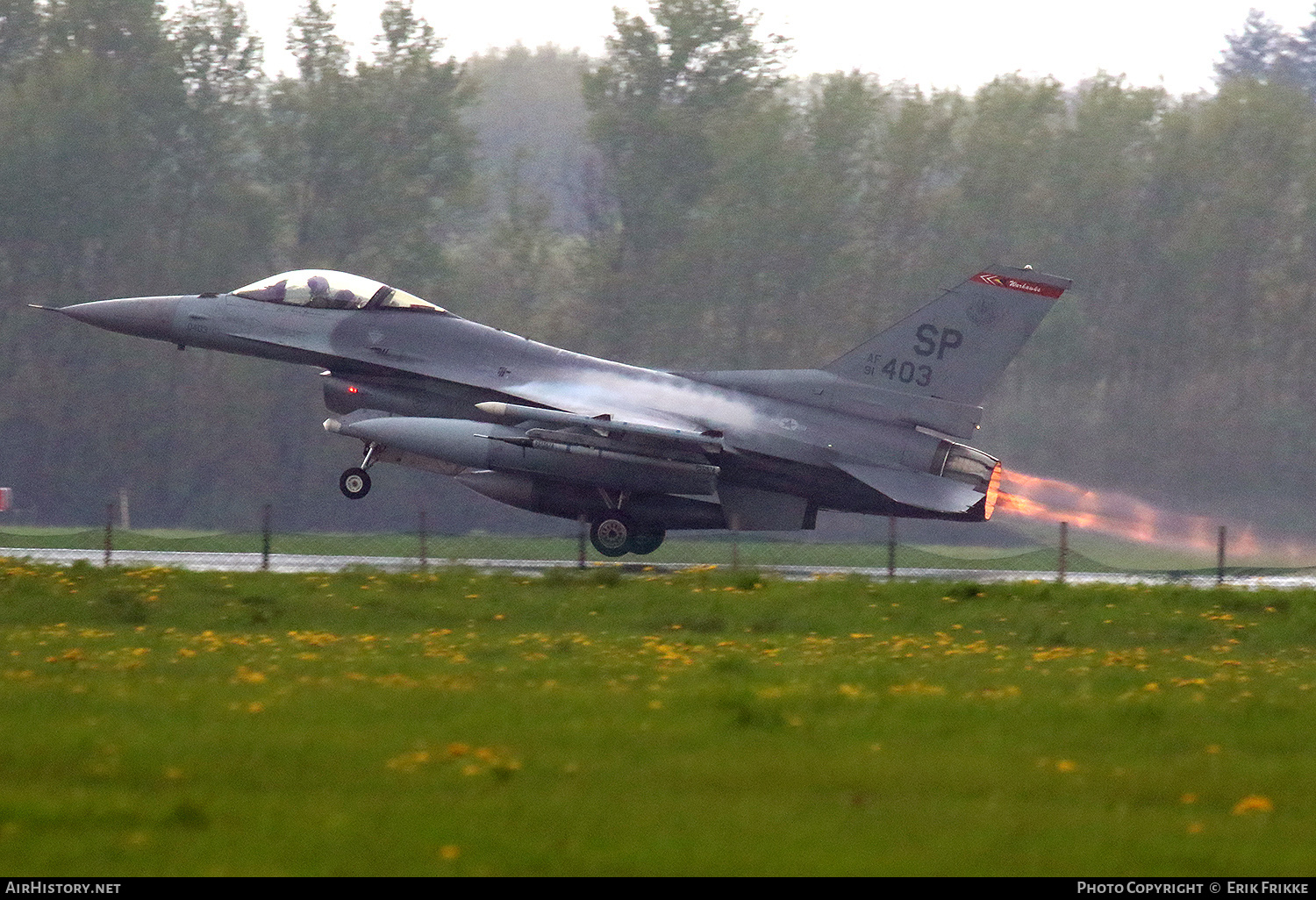 Aircraft Photo of 91-0403 / AF91-403 | Lockheed F-16CM Fighting Falcon | USA - Air Force | AirHistory.net #362963