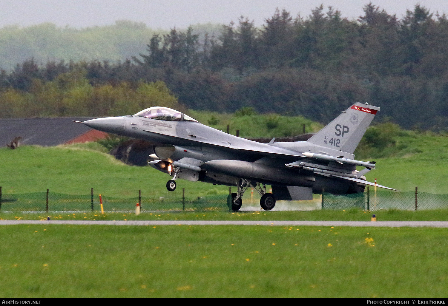 Aircraft Photo of 91-0412 / AF91-412 | Lockheed Martin F-16CM Fighting Falcon | USA - Air Force | AirHistory.net #362966