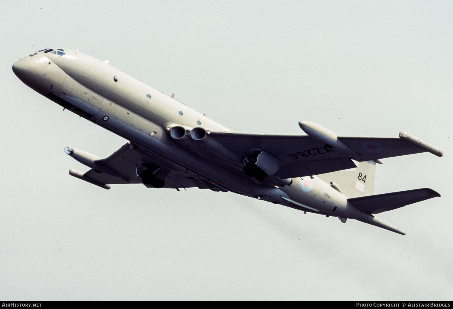 Aircraft Photo of XZ284 | Hawker Siddeley HS-801 Nimrod MR.2 | UK - Air Force | AirHistory.net #362975