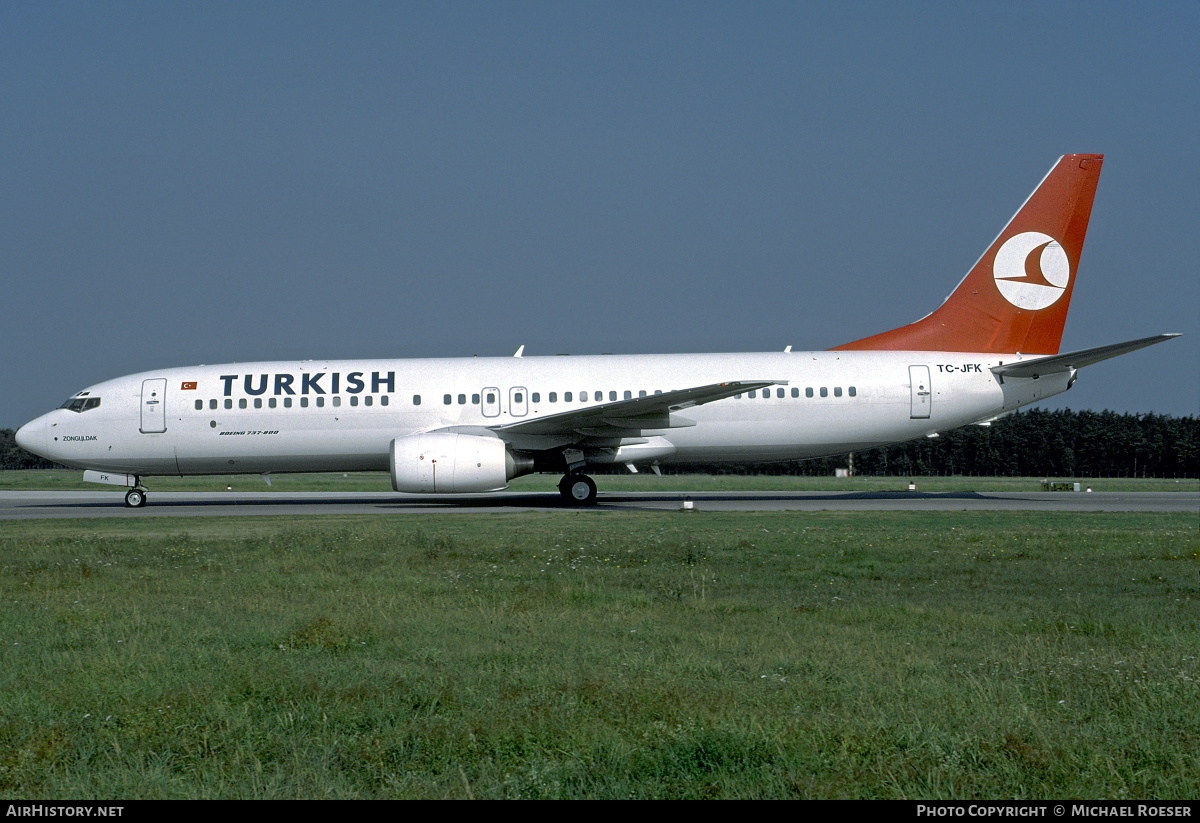 Aircraft Photo of TC-JFK | Boeing 737-8F2 | Turkish Airlines | AirHistory.net #362981