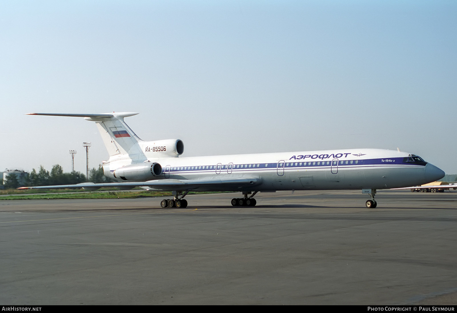 Aircraft Photo of RA-85506 | Tupolev Tu-154B-2 | Aeroflot | AirHistory.net #362988