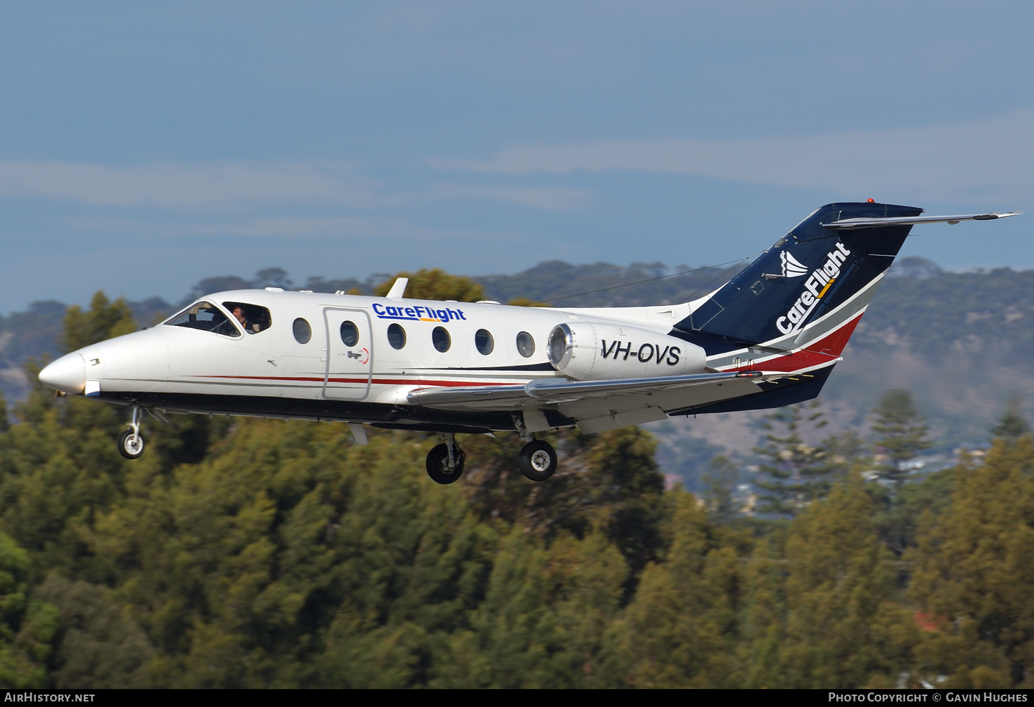 Aircraft Photo of VH-OVS | Beech Beechjet 400A/Nextant N400XT | CareFlight | AirHistory.net #362989
