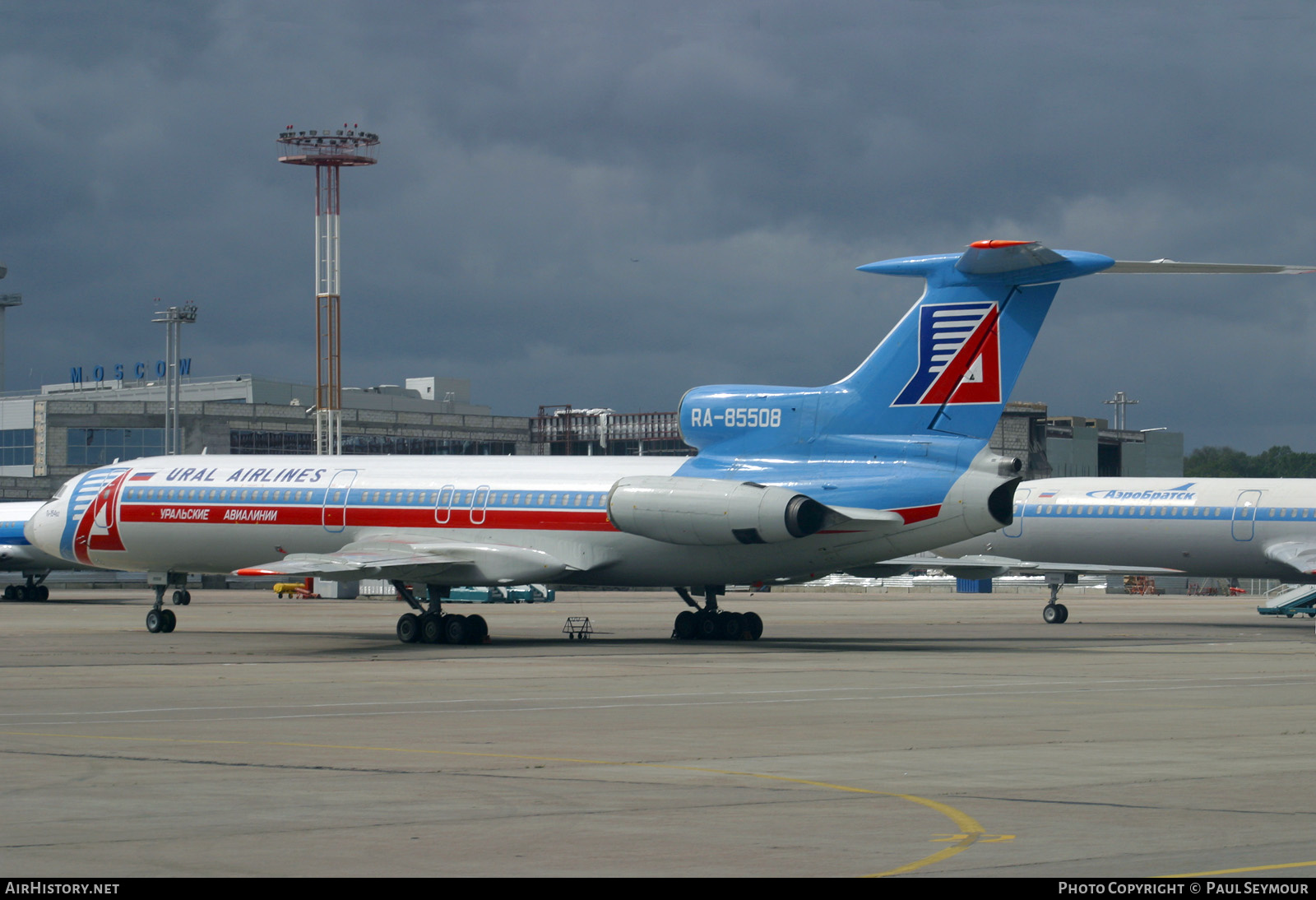 Aircraft Photo of RA-85508 | Tupolev Tu-154B-2 | Ural Airlines | AirHistory.net #362994