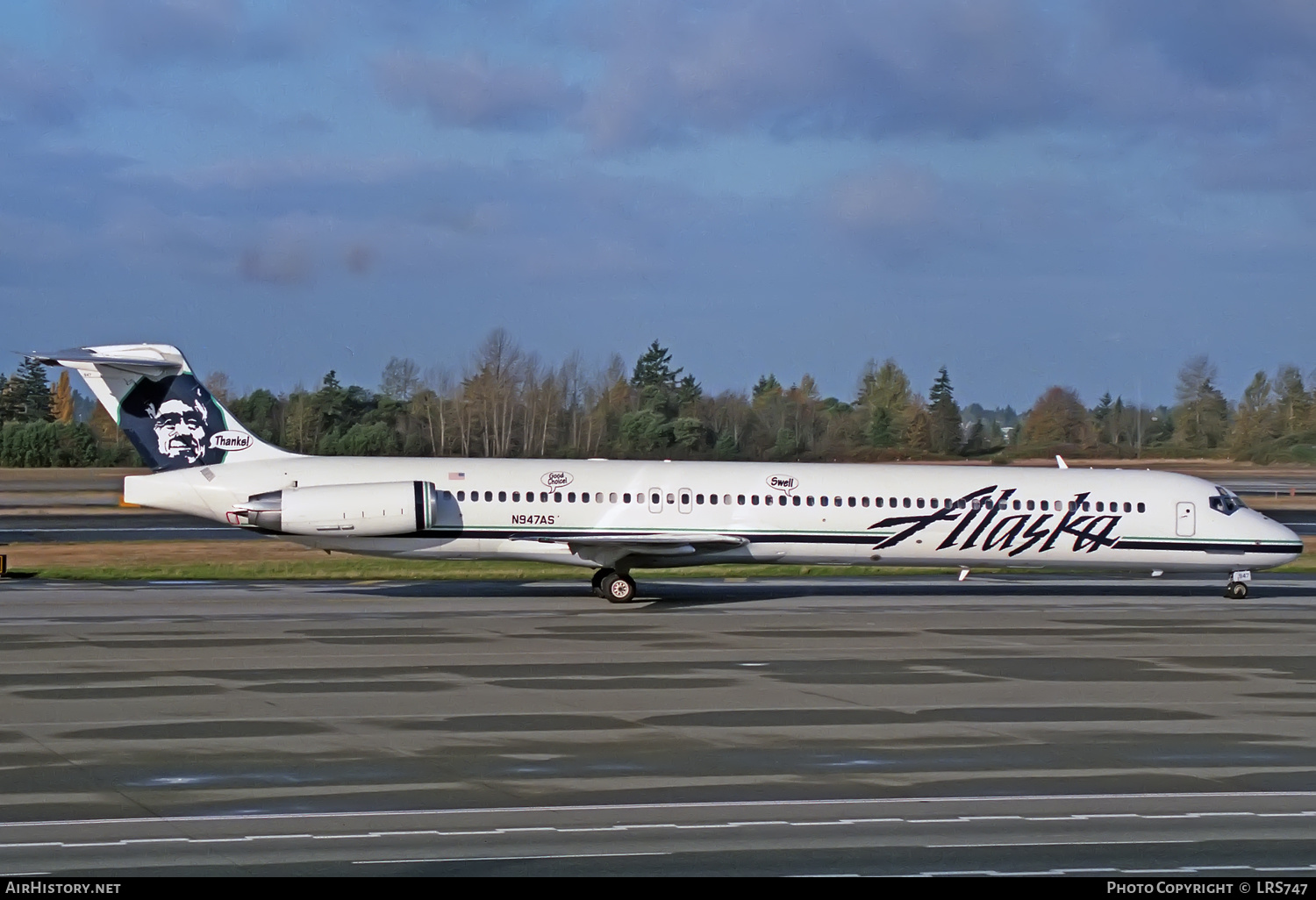Aircraft Photo of N947AS | McDonnell Douglas MD-82 (DC-9-82) | Alaska Airlines | AirHistory.net #363005