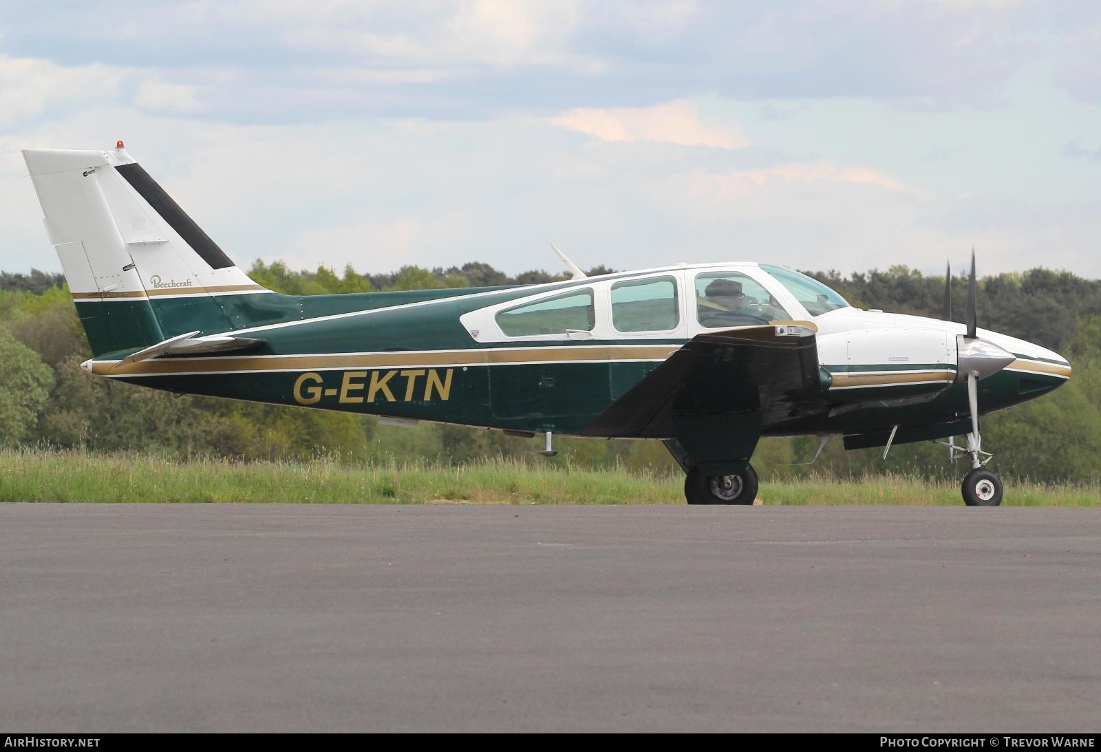 Aircraft Photo of G-EKTN | Beech B55 Baron (95-B55) | AirHistory.net #363009