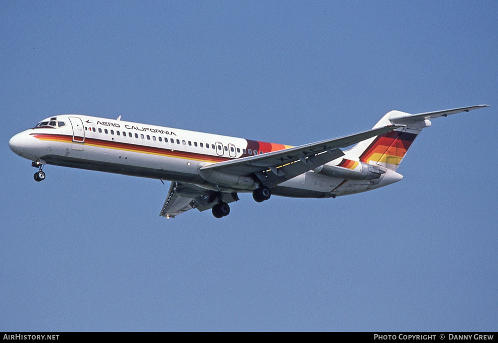 Aircraft Photo of XA-ACZ | McDonnell Douglas DC-9-32 | Aero California | AirHistory.net #363017