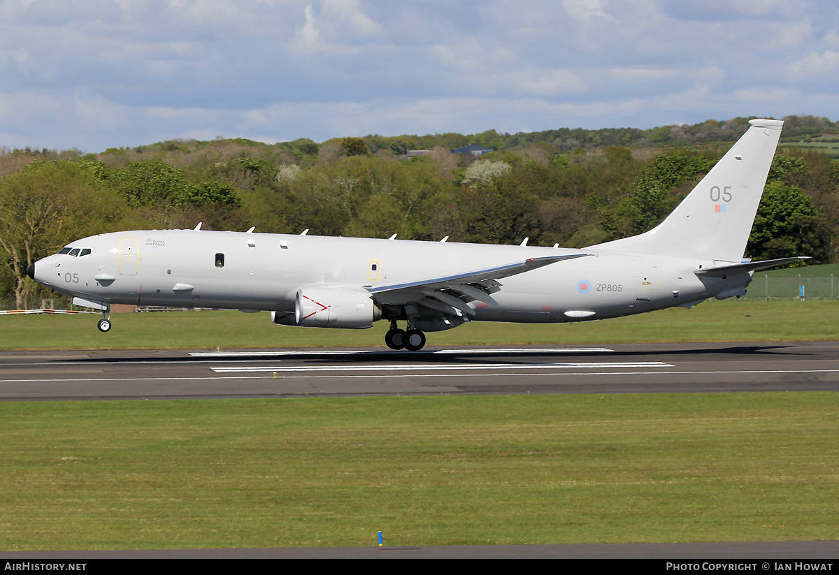 Aircraft Photo of ZP805 | Boeing P-8A Poseidon MRA1 | UK - Air Force | AirHistory.net #363071