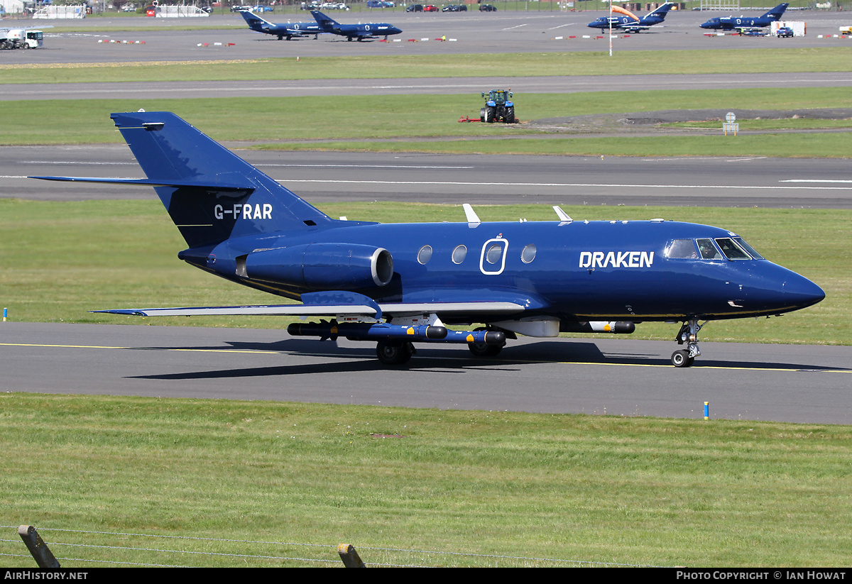 Aircraft Photo of G-FRAR | Dassault Falcon 20D | Draken Europe | AirHistory.net #363076