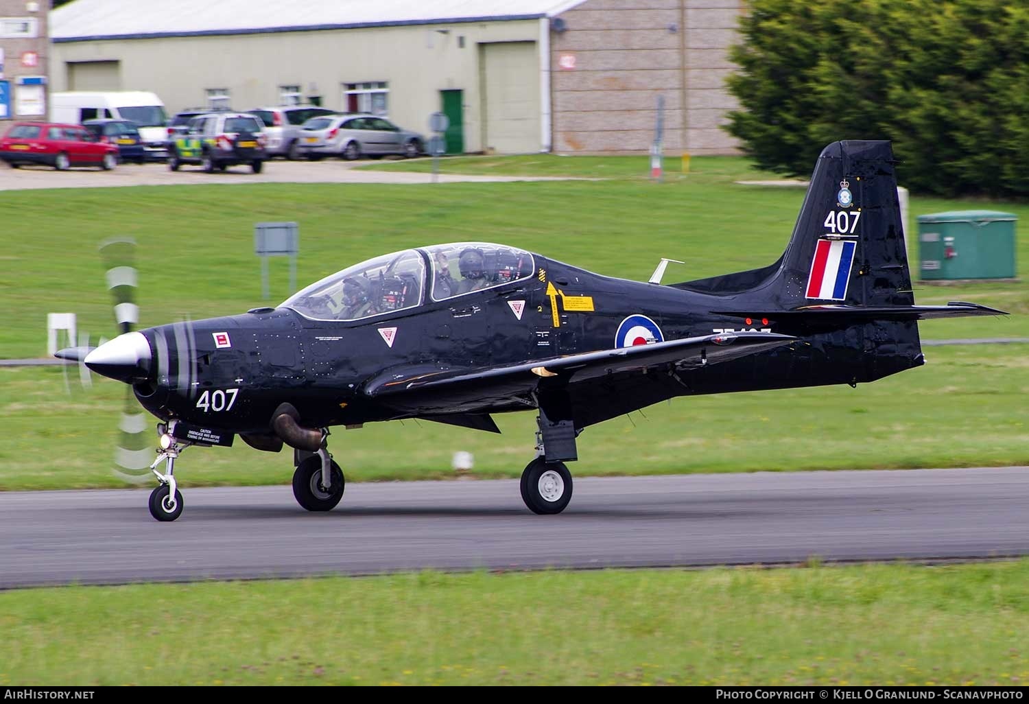 Aircraft Photo of ZF407 | Short S-312 Tucano T1 | UK - Air Force | AirHistory.net #363082