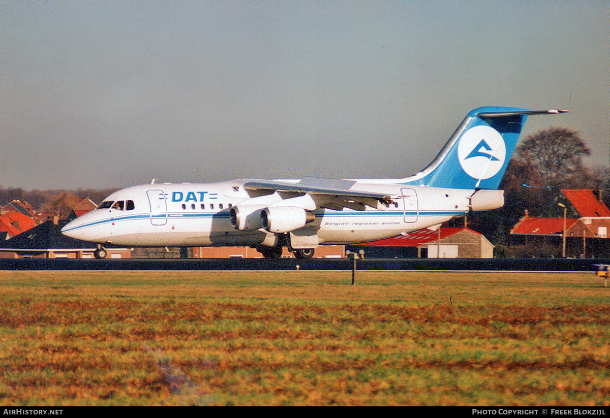 Aircraft Photo of OO-DJE | British Aerospace BAe-146-200 | Delta Air Transport - DAT | AirHistory.net #363088
