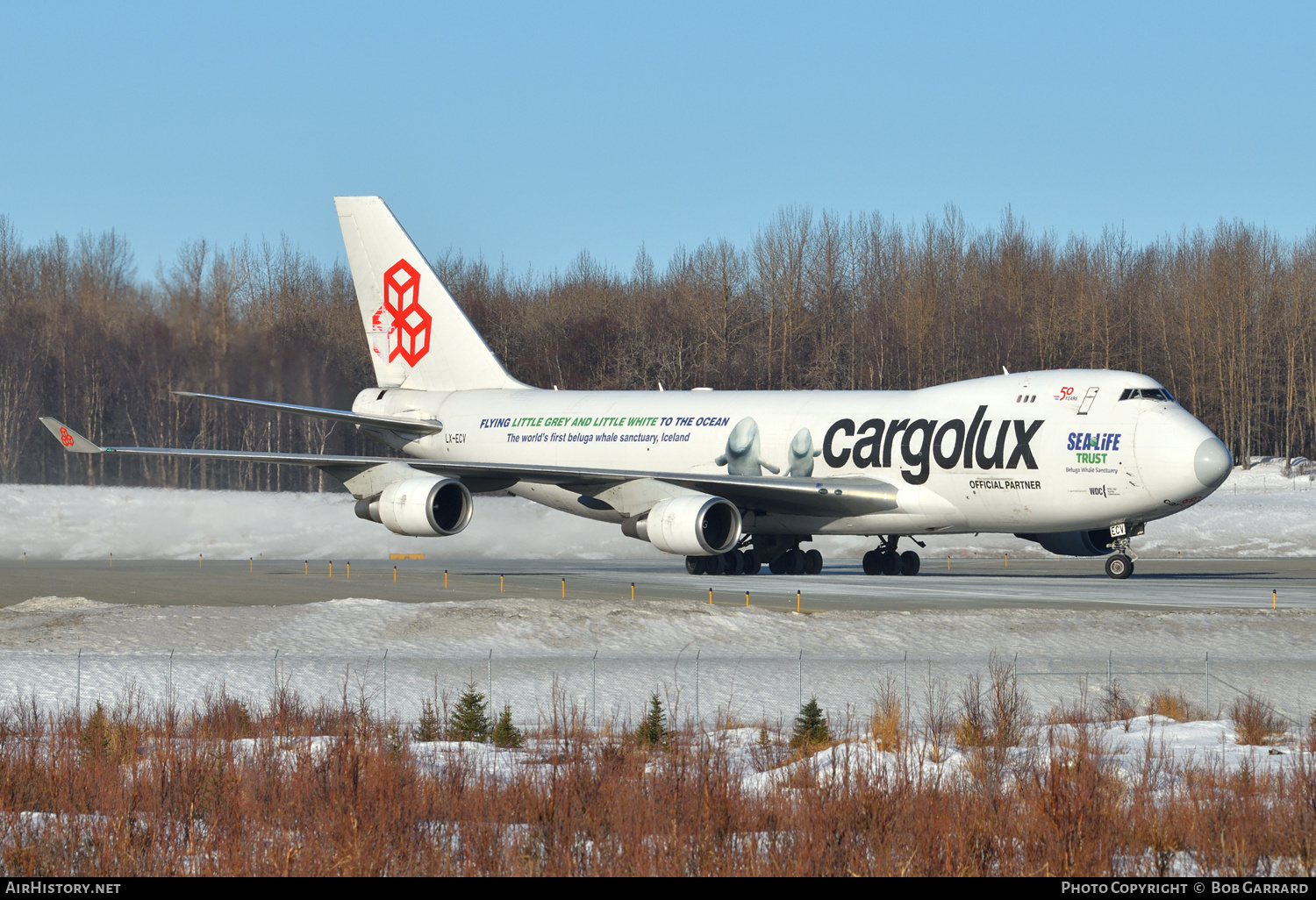 Aircraft Photo of LX-ECV | Boeing 747-4HQF/ER | Cargolux | AirHistory.net #363089