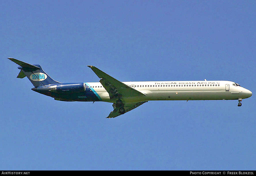 Aircraft Photo of N14816 | McDonnell Douglas MD-82 (DC-9-82) | TransMeridian Airlines | AirHistory.net #363098