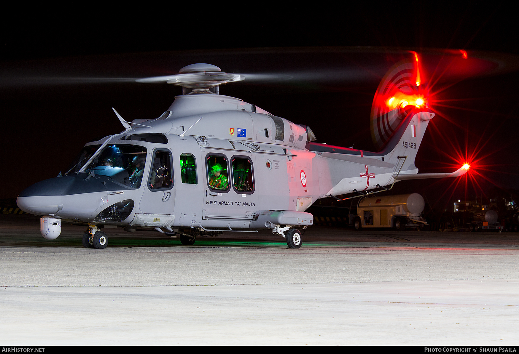 Aircraft Photo of AS1429 | AgustaWestland AW-139M | Malta - Air Force | AirHistory.net #363101