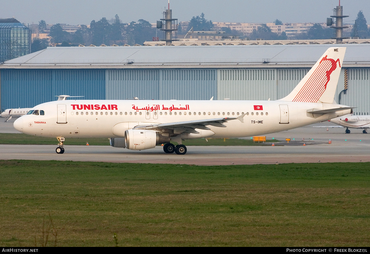 Aircraft Photo of TS-IME | Airbus A320-211 | Tunisair | AirHistory.net #363104