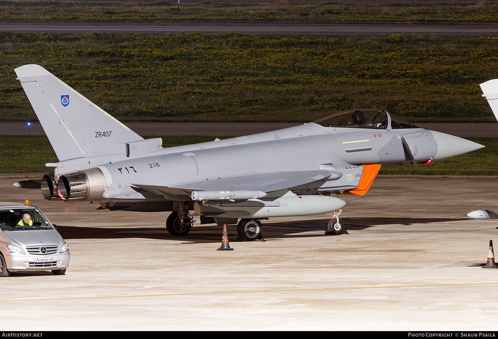 Aircraft Photo of 216 / ZR407 | Eurofighter EF-2000 Typhoon | Oman - Air Force | AirHistory.net #363121