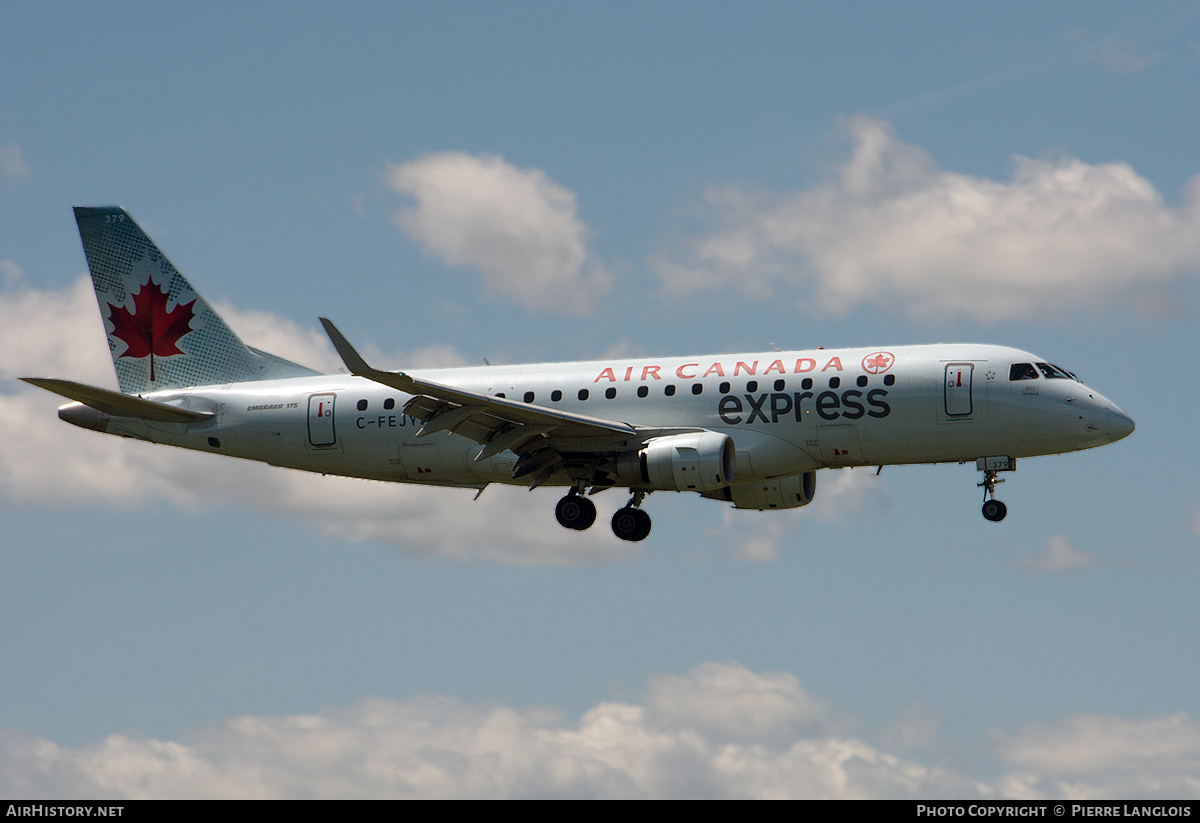 Aircraft Photo of C-FEJY | Embraer 175LR (ERJ-170-200LR) | Air Canada Express | AirHistory.net #363129