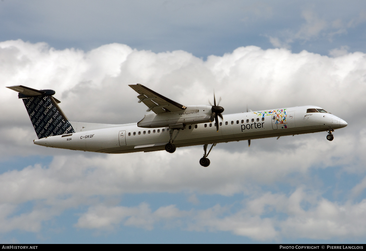 Aircraft Photo of C-GKQF | Bombardier DHC-8-402 Dash 8 | Porter Airlines | AirHistory.net #363131