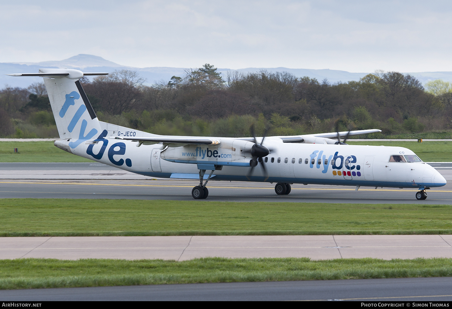 Aircraft Photo of G-JECO | Bombardier DHC-8-402 Dash 8 | Flybe | AirHistory.net #363134
