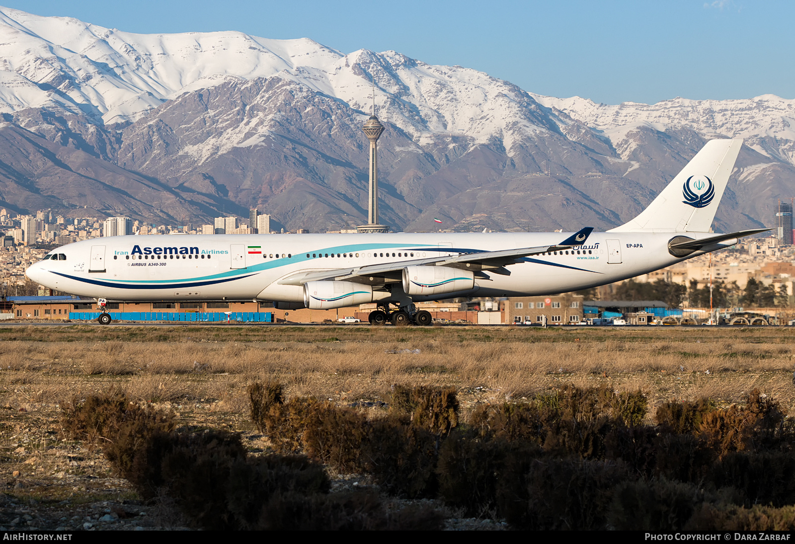 Aircraft Photo of EP-APA | Airbus A340-311 | Iran Aseman Airlines | AirHistory.net #363152