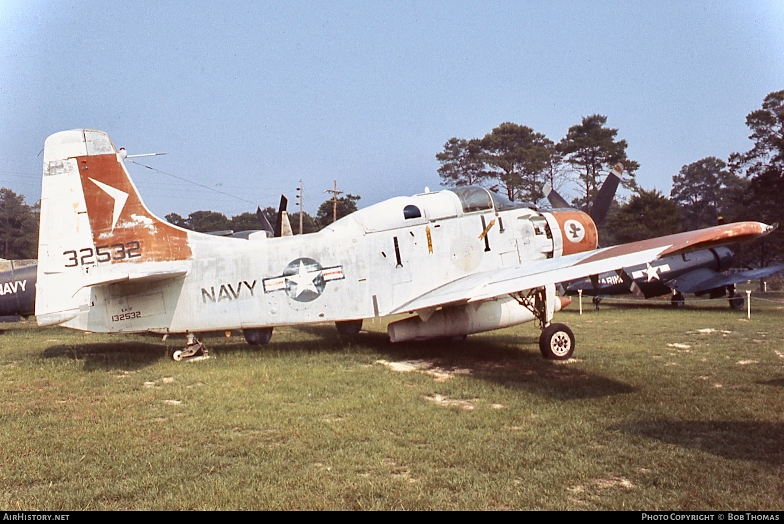 Aircraft Photo of 132532 / 32532 | Douglas EA-1F Skyraider (AD-5Q) | USA - Navy | AirHistory.net #363169