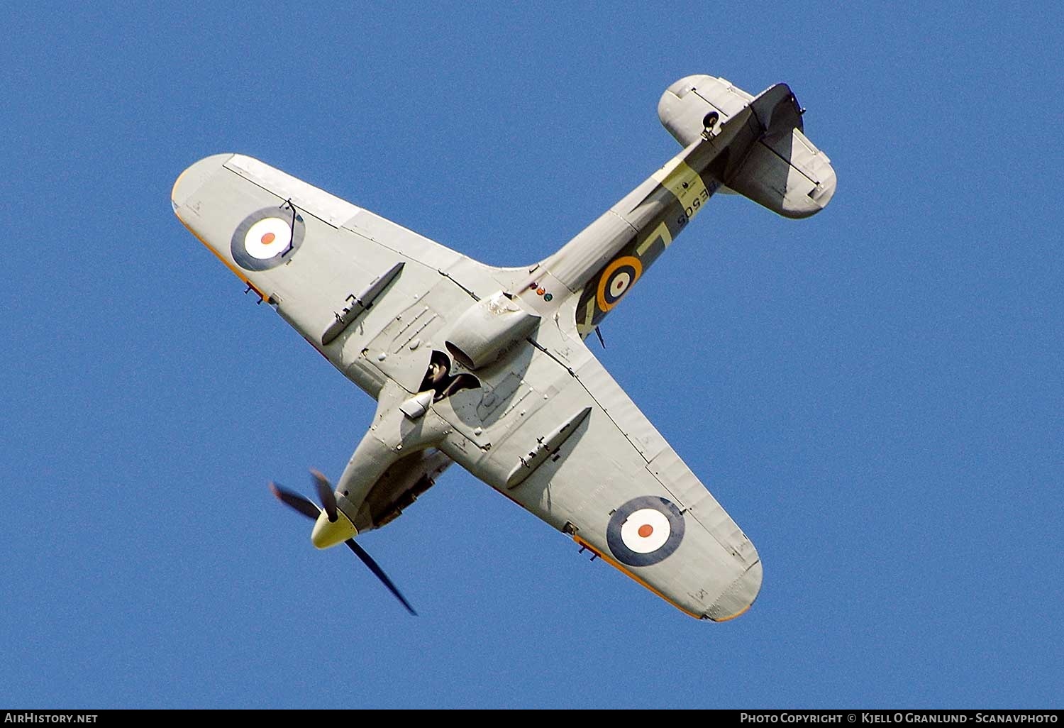 Aircraft Photo of G-HHII / BE505 | Hawker Hurricane Mk2B | UK - Air Force | AirHistory.net #363170