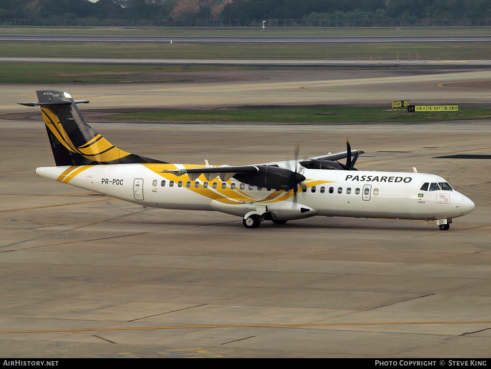 Aircraft Photo of PR-PC | ATR ATR-72-600 (ATR-72-212A) | Passaredo Linhas Aéreas | AirHistory.net #363175