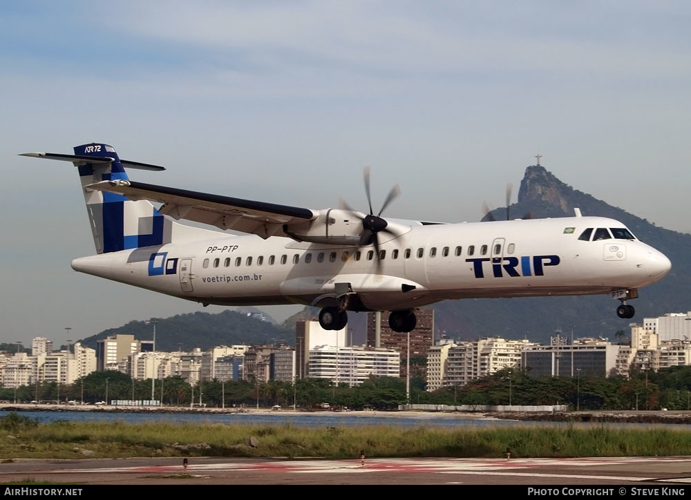 Aircraft Photo of PP-PTP | ATR ATR-72-500 (ATR-72-212A) | TRIP Linhas Aéreas | AirHistory.net #363188