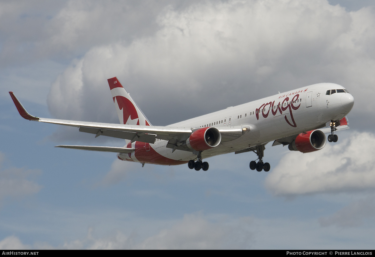 Aircraft Photo of C-FMWV | Boeing 767-333/ER | Air Canada Rouge | AirHistory.net #363191